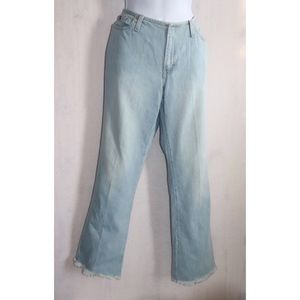 Tommy Hilfiger Vintage Logo Low Rider Jeans Sz 10 Y2K